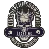 T-shirt femme personnalisé - Sport - "King of the snowboard"