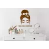 Sticker Mural Citation Mon coin coiffure Sticker Mural Citation Mon coin coiffure