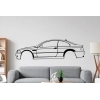 Sticker Silhouette Véhicule BMW M3 E46 Sticker Silhouette Véhicule BMW M3 E46
