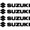 Kit Sticker Moto Retro Réfléchissant SUZUKI Kit Sticker Moto Retro Réfléchissant SUZUKI