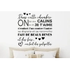 Sticker Citation Dans cette chambre Sticker Citation Dans cette chambre