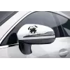Sticker Peeking Bulldog Sticker Peeking Bulldog