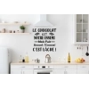 Sticker Citation Chocolat 2 Sticker Citation Chocolat 2