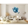 Sticker Fleur Tulipe Bleue Aquarelle Sticker Fleur Tulipe Bleue Aquarelle
