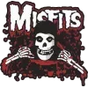 Sticker Misfits Crimson Ghost Skull 3 Sticker Misfits Crimson Ghost Skull 3