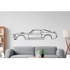 Sticker Silhouette Véhicule Ford Mustang Sticker Silhouette Véhicule Ford Mustang