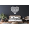 Sticker Coeur Pattern Aztec Sticker Coeur Pattern Aztec