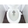 Sticker Toilettes cible Sticker Toilettes cible
