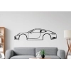 Sticker Silhouette Véhicule Porsche 911 Sticker Silhouette Véhicule Porsche 911