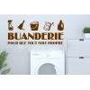 Sticker Buanderie Propre citation Sticker Buanderie Propre citation
