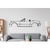 Sticker Silhouette Véhicule Mazda MX-5 NA Sticker Silhouette Véhicule Mazda MX-5 NA