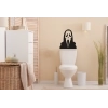 Sticker Toilettes Horror movie Scream Sticker Toilettes Horror movie Scream