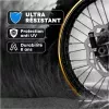 Liseret autocollant pour jantes moto 16 pouces – kit stickers vinyle facile à poser