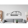 Sticker Silhouette Véhicule Honda Civic EK Sticker Silhouette Véhicule Honda Civic EK