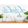 Sticker Mural Vagues Sticker Mural Vagues
