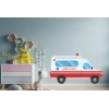 Sticker muraux enfant ambulance Sticker muraux enfant ambulance