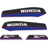 Kit Autocollants Honda 125 Xl S 1980 Bleu Blanc Full Kit Autocollants Honda 125 Xl S 1980 Bleu Blanc Full