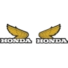 Kit Autocollants Honda Ailes 1970 Kit Autocollants Honda Ailes 1970
