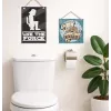 Plaque murale personnalisée Force – déco humour avec photo