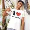 T-shirt homme personnalisé - Cadeau - "I LOVE MA COPINE"