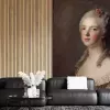 Papier Peint Panoramique Peinture 18e siècle Jean-Marc Nattier - Portrait de Marie-Adélaïde de France