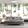 Papier Peint Panoramique Animaux Forêt