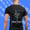 T-shirt homme personnalisé dos