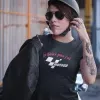 T-shirt femme personnalisé - MotoGP - "Je peux pas j'ai MotoGP"