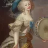 Papier Peint Panoramique Peinture 18e siècle - Élisabeth Vigée Le Brun - Portrait d'une danseuse