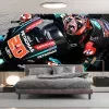 Papier Peint Panoramique Moto GP Fabio Quartararo
