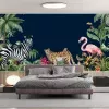 Papier Peint Panoramique Jungle Animaux