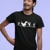 T-shirt homme personnalisé - Jeux vidéos - "8-bits T-Rex"