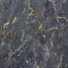 Papier peint Panoramique Marbre Noir doré