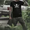 T-shirt homme personnalisé - Vintage - "Crâne de Pirate"