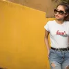 T-shirt femme personnalisé - MotoGP - "ET BOUM"