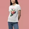 T-shirt femme personnalisé - Nature - "Pink paradise"