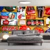 Papier peint Panoramique Pub Coca cola