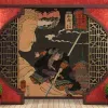 Papier Peint Panoramique Estampe 19e siècle Utagawa Kuniyoshi - Mitake