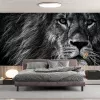 Papier Peint Panoramique Lion Nature