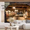 Papier Peint Panoramique Bar Moto 2