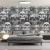 Papier Peint Panoramique Crane Skull Pattern