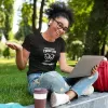 T-shirt femme personnalisé - J'peux pas - "J'peux pas je suis la maîtresse"