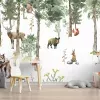 Papier Peint Panoramique Animaux Forêt