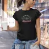 T-shirt femme personnalisé - Évènements - "Team de la mariée"