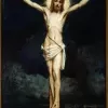 Papier Peint Panoramique Peinture 19e siècle Jules Elie Delaunay - Christ en croix