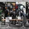 Papier Peint Panoramique Collage Moto