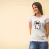 T-shirt femme personnalisé - JDM & Culture Japonaise - "DOMO LOVE"