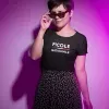 T-shirt femme 100% coton bio - Humour - "PICOLE NATIONALE"