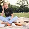T-shirt femme personnalisé - Musique - "J'irai chercher ton coeur"