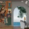 Papier Peint Panoramique Estampe 19e siècle Utagawa Kuniyoshi - Nagakubo